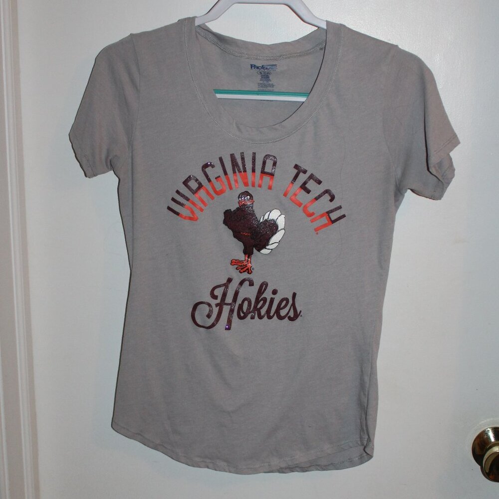 Proedge Virginia Tech Hokies t-shirt - retro logo with Hokiebird Mascot